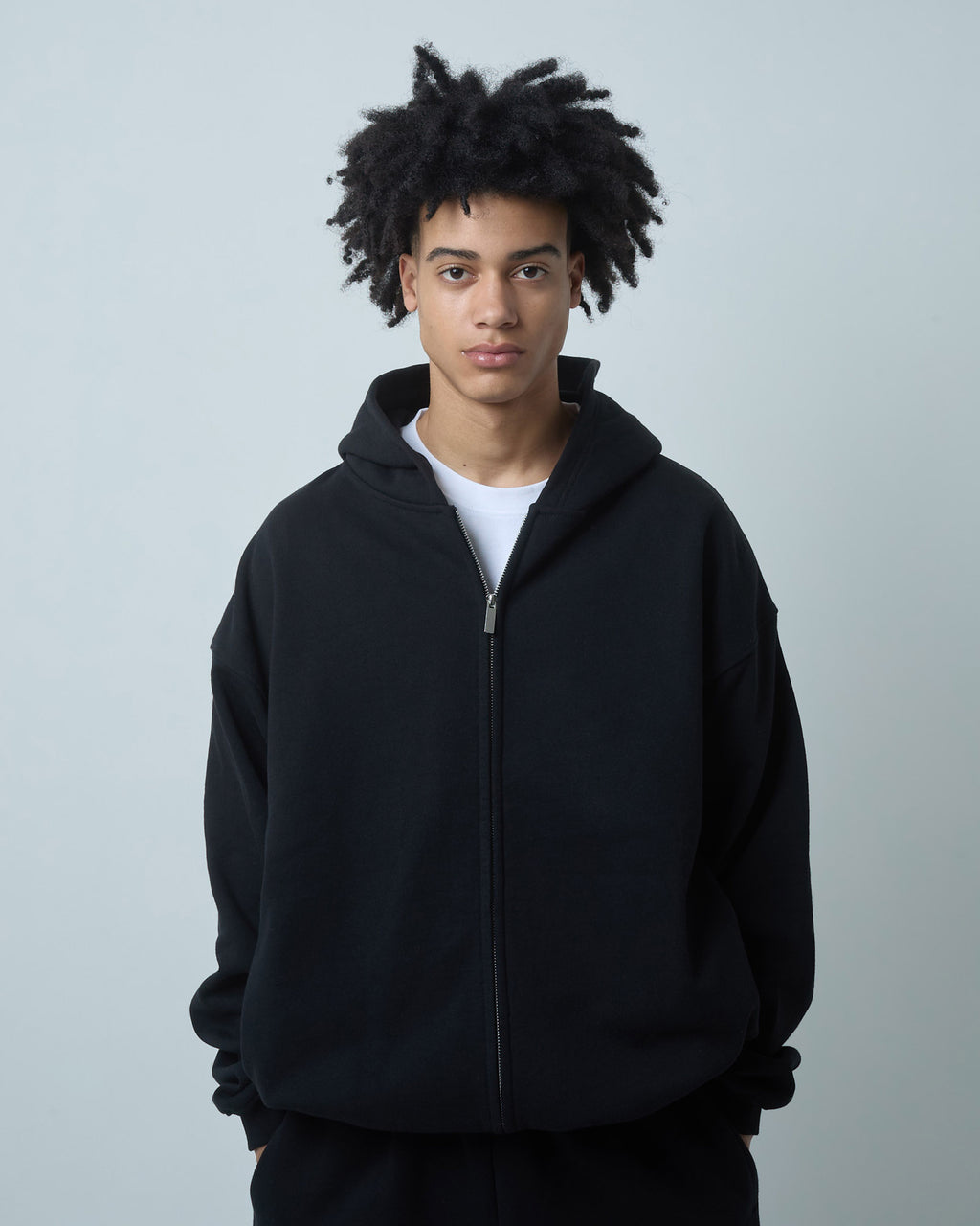 BOKUNOU COMMON ID ZIP SWEAT HOODIE BNCM-103ZH BLACK