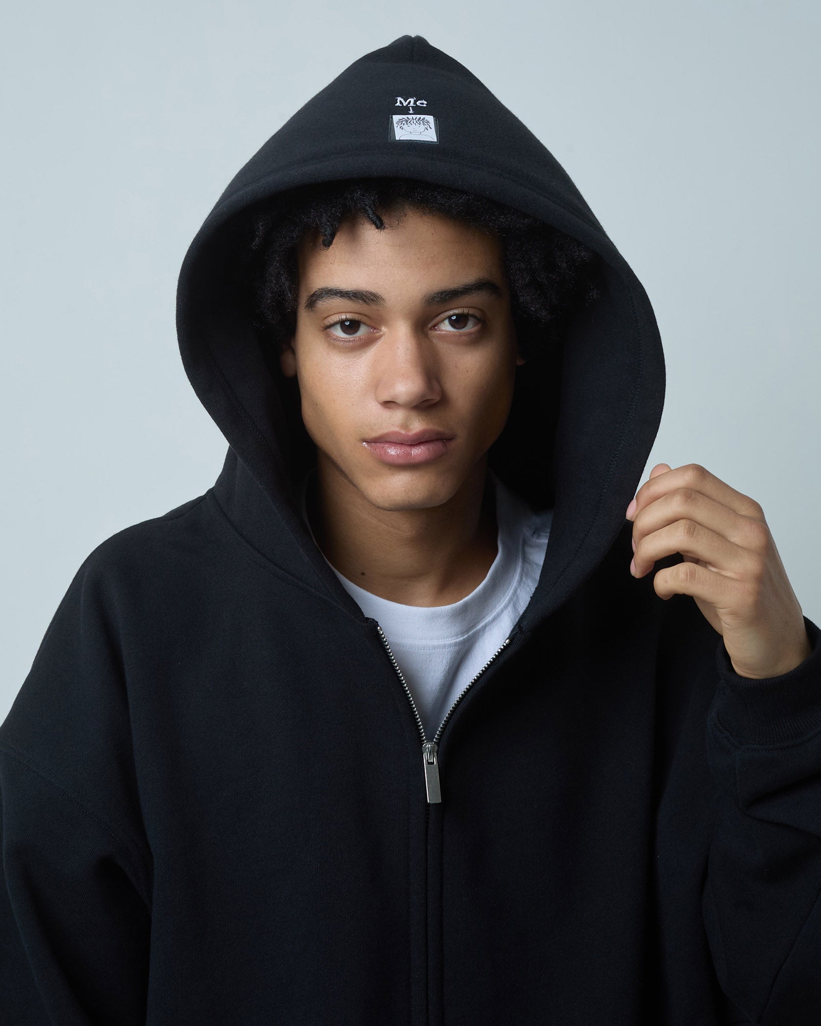 BOKUNOU COMMON ID ZIP SWEAT HOODIE BNCM-103ZH BLACK