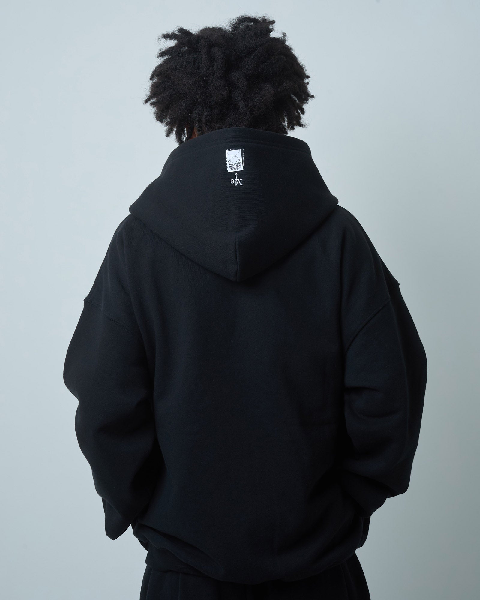 BOKUNOU COMMON ID ZIP SWEAT HOODIE BNCM-103ZH BLACK