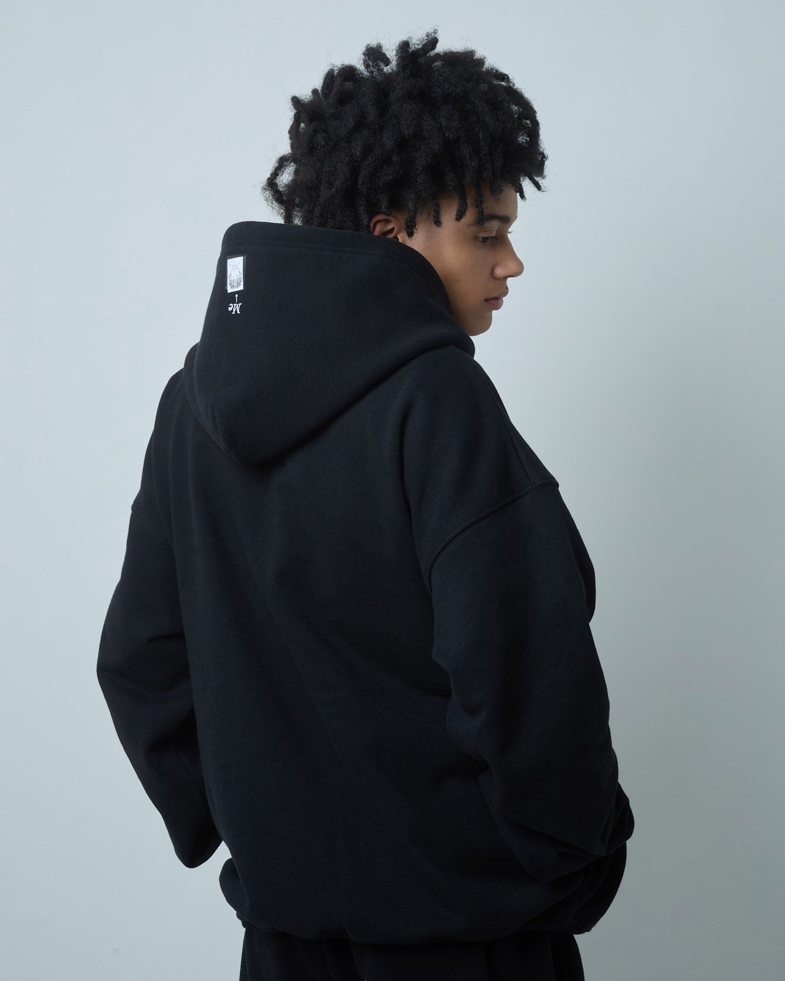 BOKUNOU COMMON ID ZIP SWEAT HOODIE BNCM-103ZH BLACK