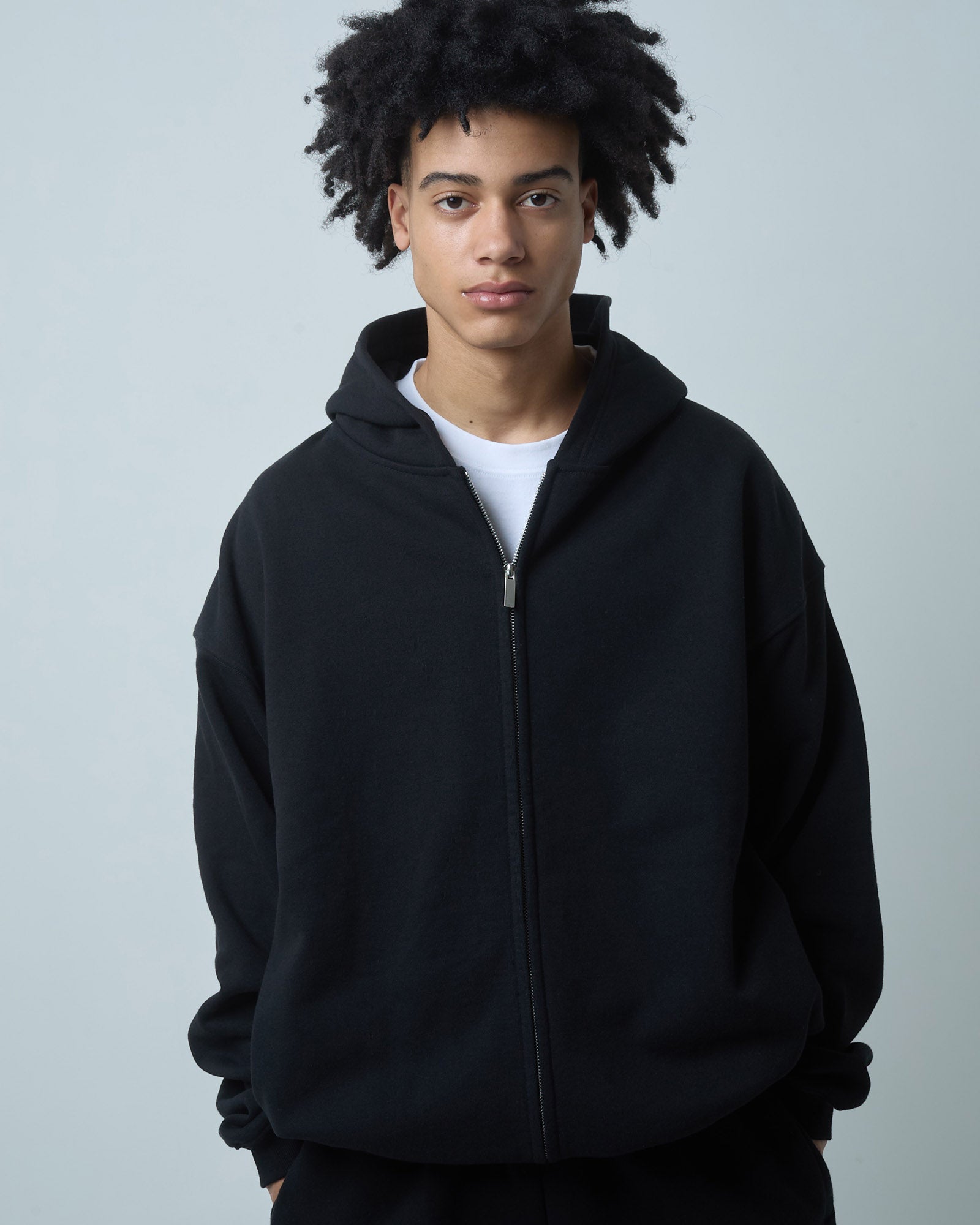 BOKUNOU COMMON ID ZIP SWEAT HOODIE BNCM-103ZH BLACK