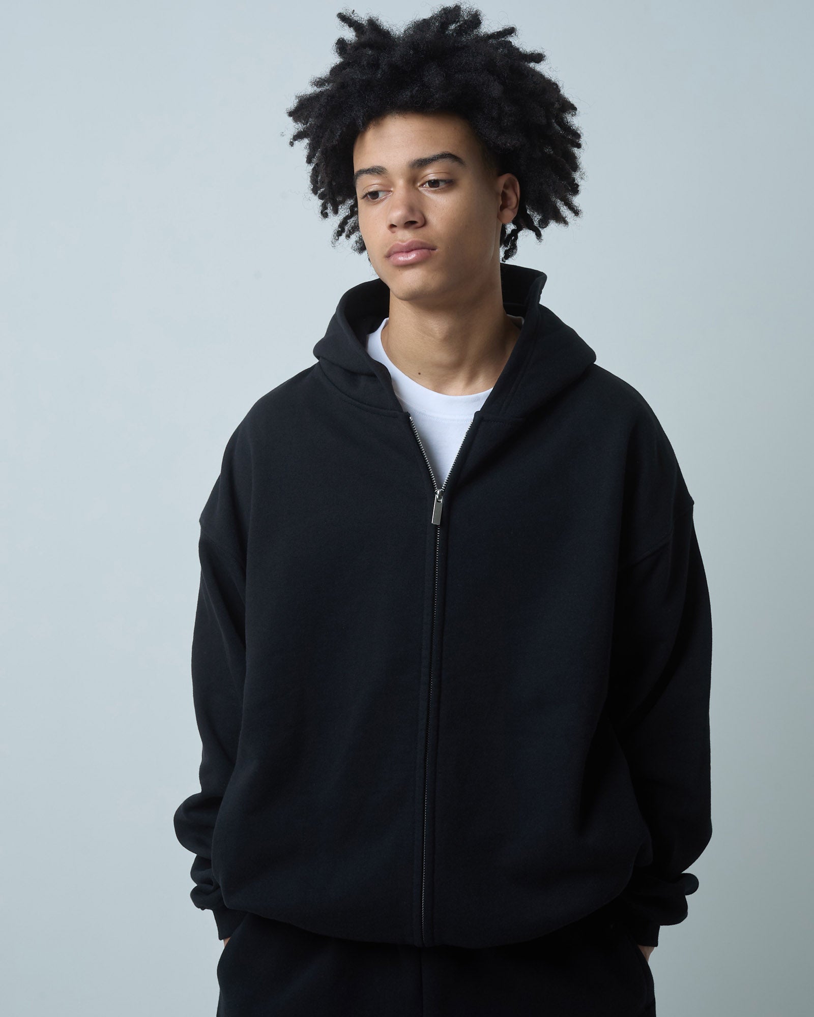 BOKUNOU COMMON ID ZIP SWEAT HOODIE BNCM-103ZH BLACK
