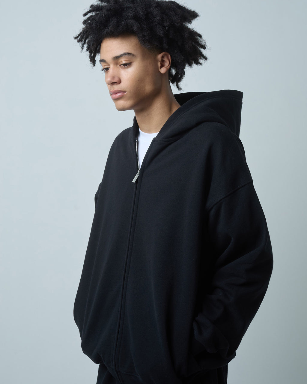 BOKUNOU COMMON ID ZIP SWEAT HOODIE BNCM-103ZH BLACK