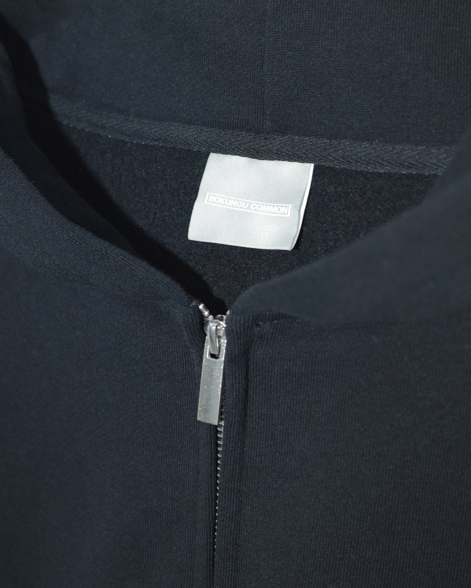 BOKUNOU COMMON ID ZIP SWEAT HOODIE BNCM-103ZH BLACK