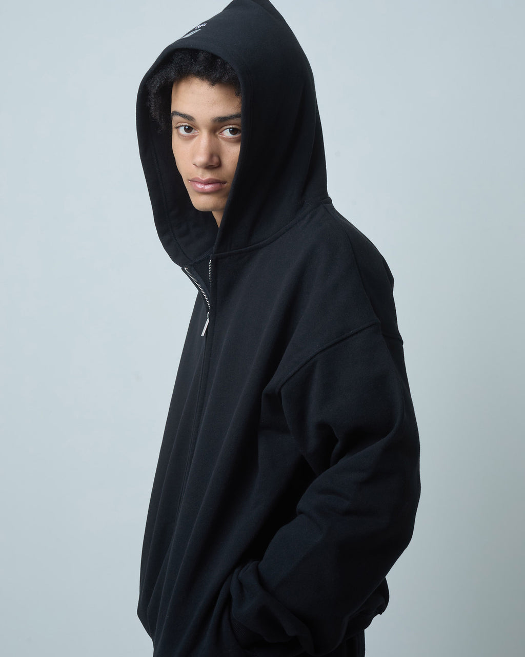 BOKUNOU COMMON ID ZIP SWEAT HOODIE BNCM-103ZH BLACK
