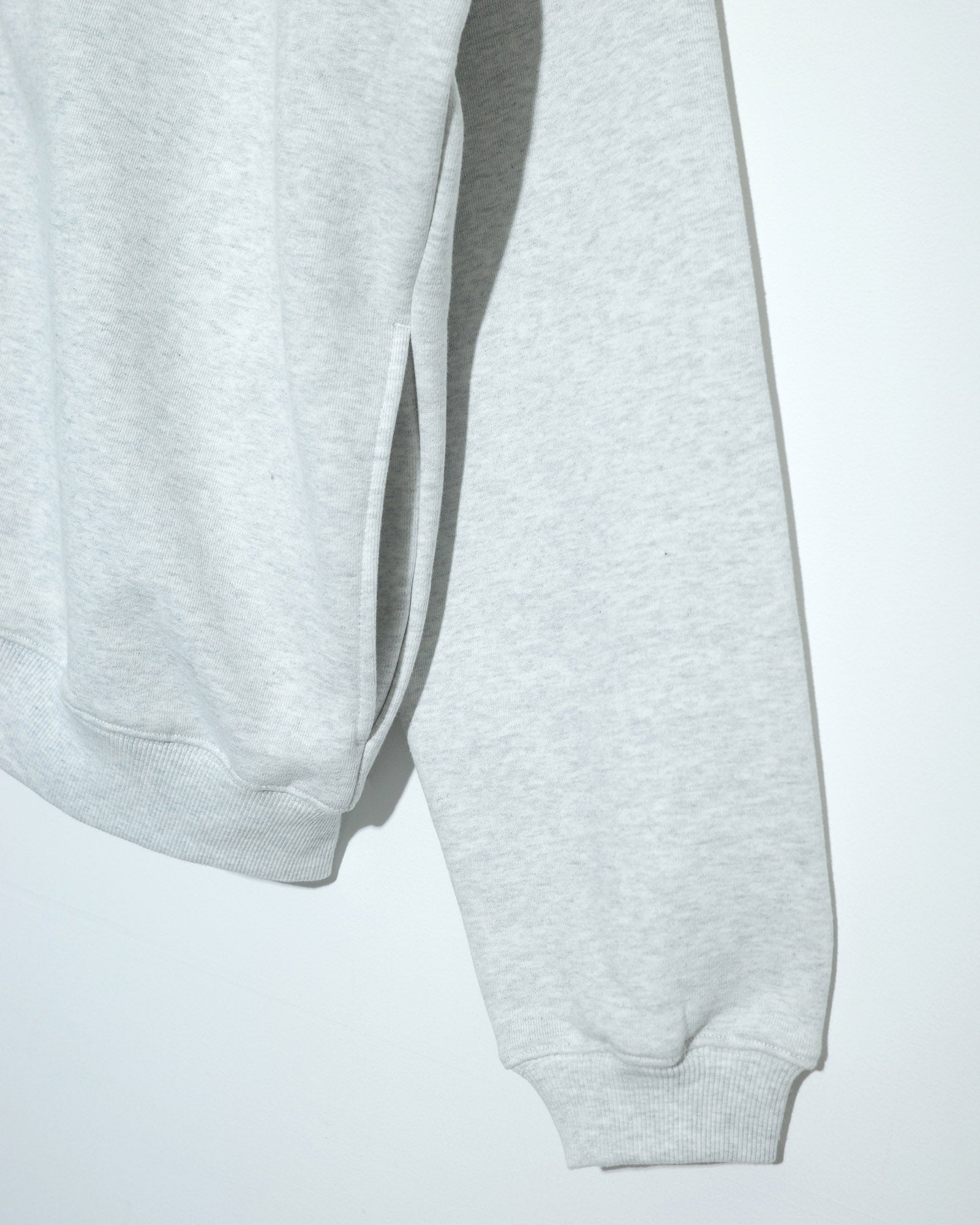 BOKUNOU COMMON ID ZIP SWEAT HOODIE BNCM-103ZH LIGHT HEATHER GREY