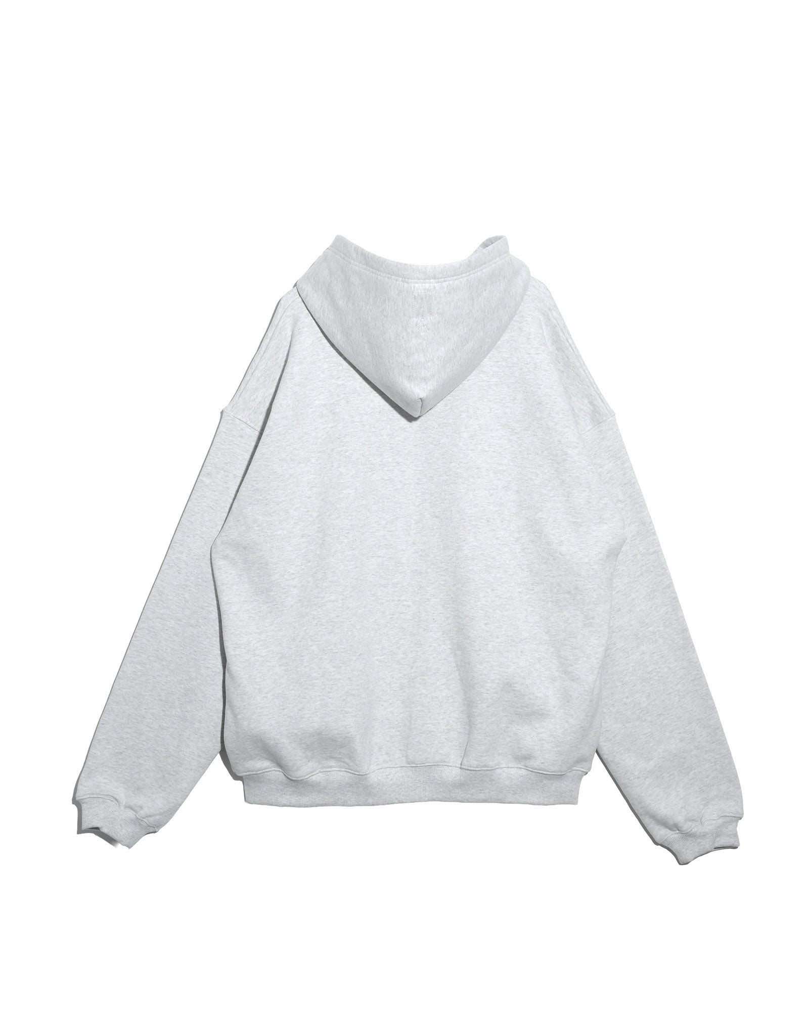 BOKUNOU COMMON ID ZIP SWEAT HOODIE BNCM-103ZH LIGHT HEATHER GREY