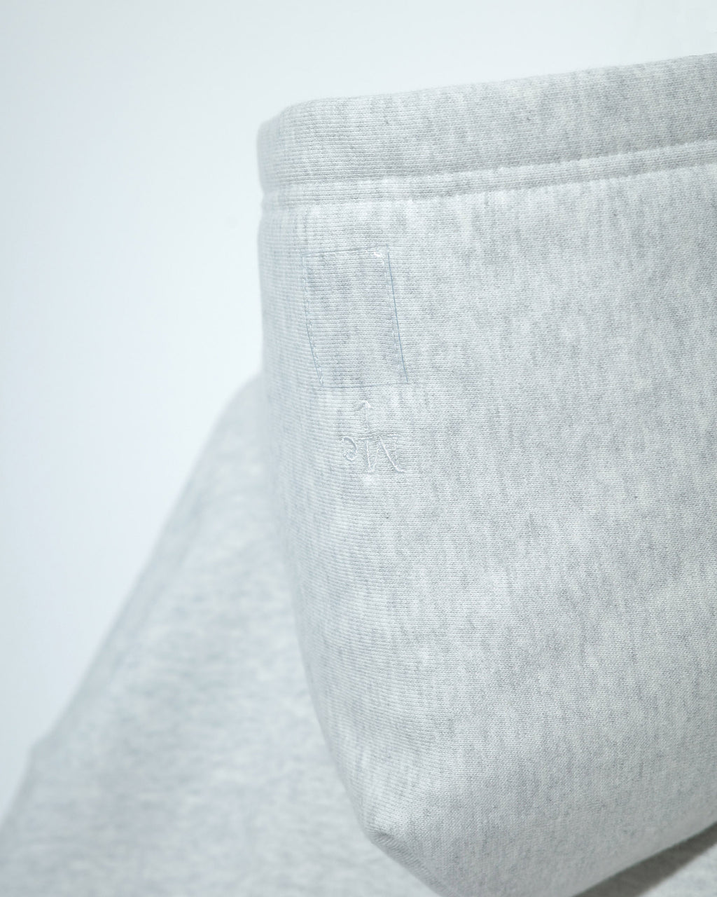 BOKUNOU COMMON ID ZIP SWEAT HOODIE BNCM-103ZH LIGHT HEATHER GREY