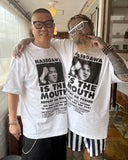 【受注予約 / 11月中旬お届け予定】HASEGAWA IS THE MOUTH S/S TEE HITM-01 WHITE
