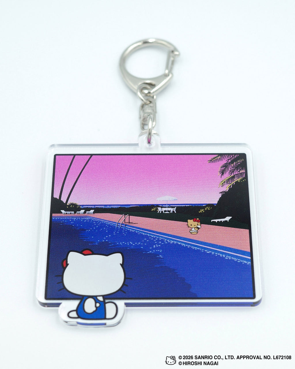 【8/1(土)18:00発売】HIROSHI NAGAI × HELLO KITTY  KEY HOLDER  KTHN-AKS Untitled_5