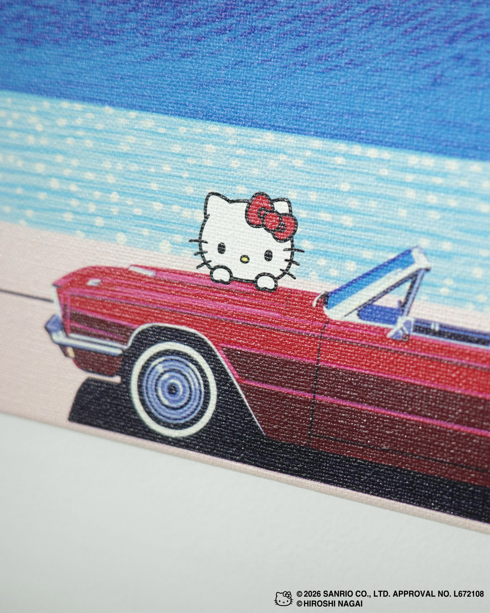 HIROSHI NAGAI × HELLO KITTY CANVAS PRINT HIROSHI NAGAI × HELLO KITTY – COMMON BASE