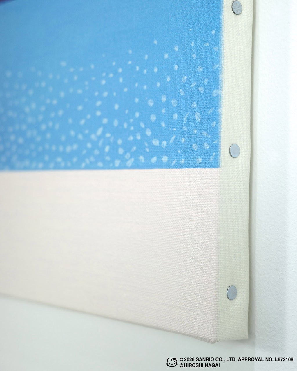 【8/1(土)18:00発売】HIROSHI NAGAI × HELLO KITTY  CANVAS PRINT KTHN-CP Untitled_3