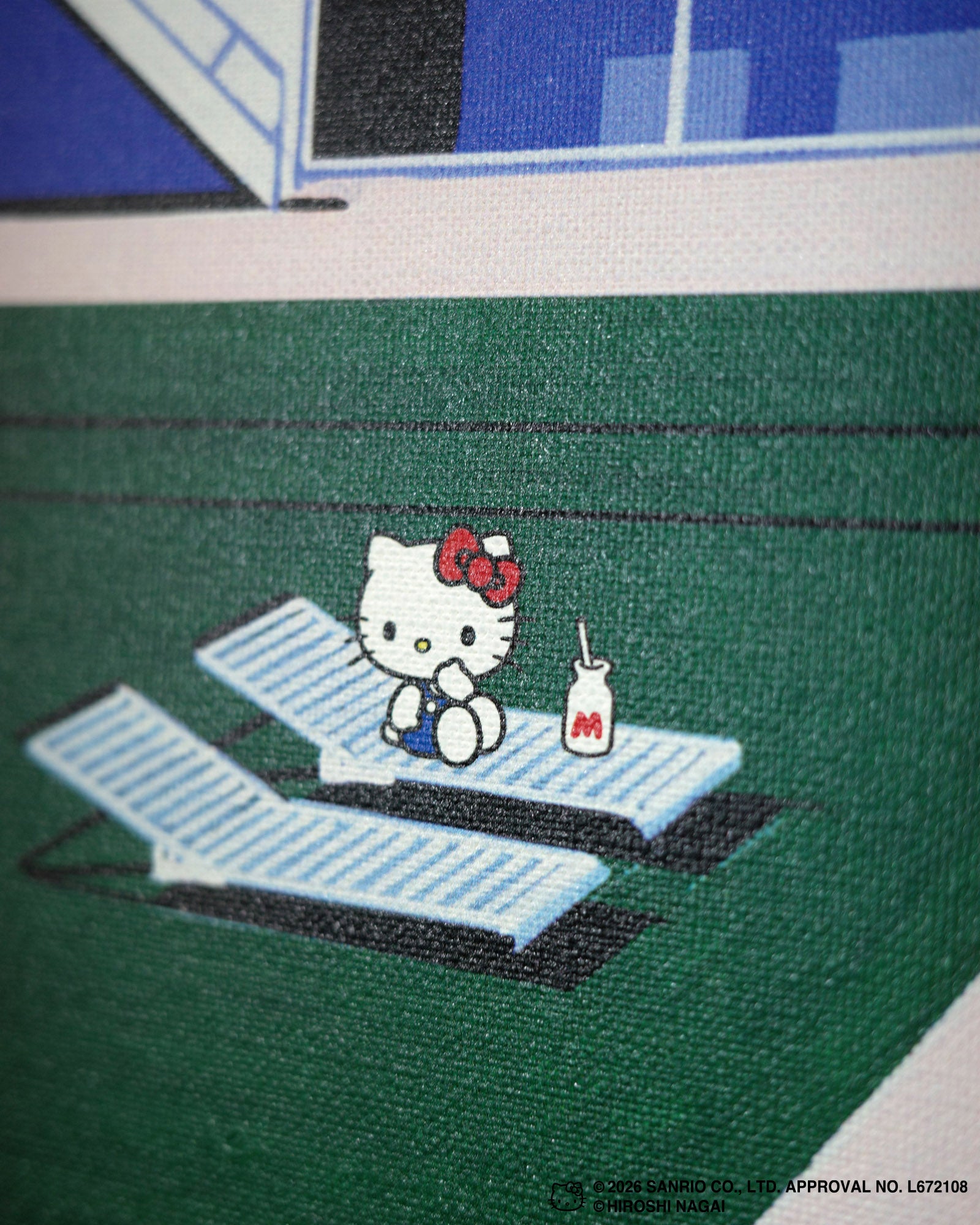 【8/1(土)18:00発売】HIROSHI NAGAI × HELLO KITTY  CANVAS PRINT KTHN-CP Untitled_3