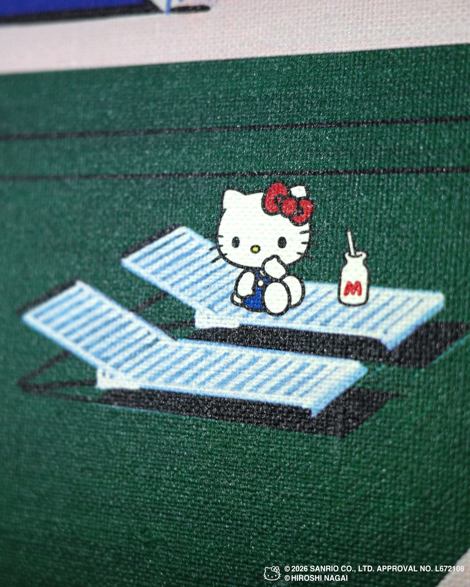 【8/1(土)18:00発売】HIROSHI NAGAI × HELLO KITTY  CANVAS PRINT KTHN-CP Untitled_3