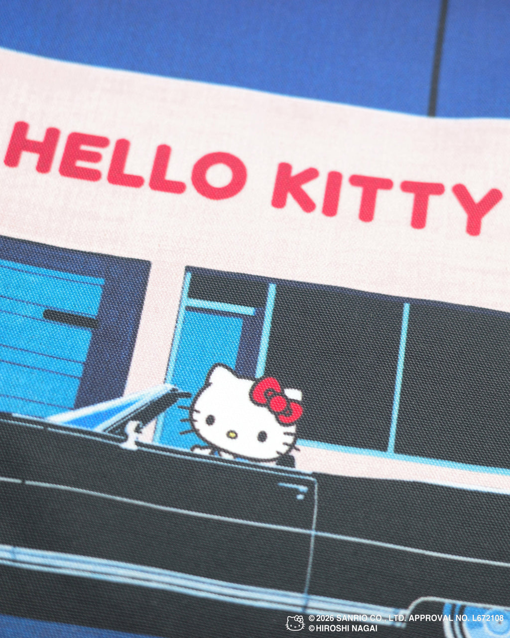 【8/1(土)18:00発売】HIROSHI NAGAI × HELLO KITTY  DRAWSTRING BAG  KTHN-DB Untitled_1