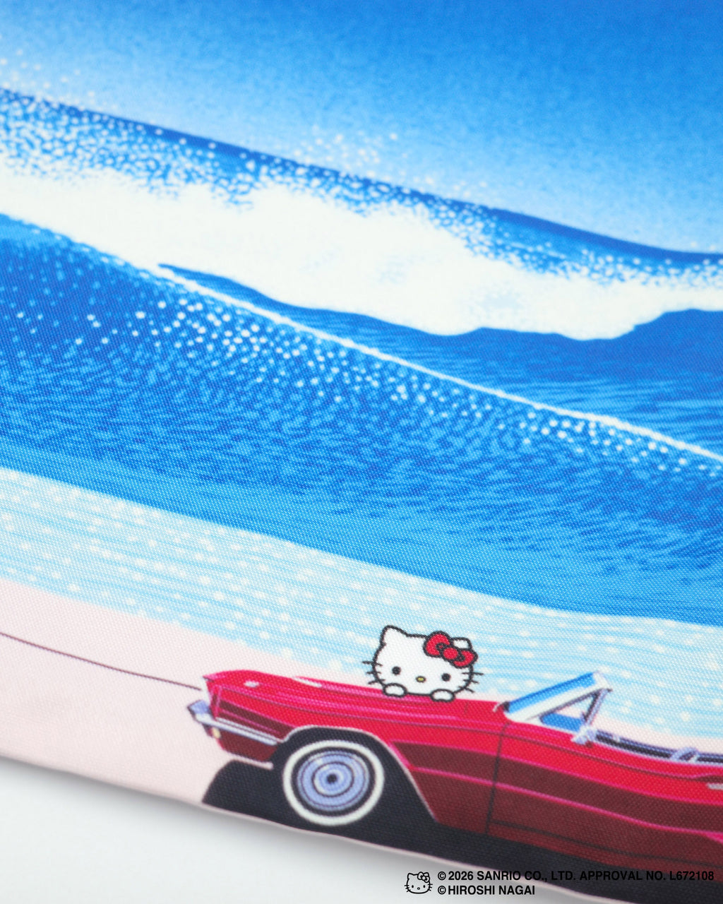 【8/1(土)18:00発売】HIROSHI NAGAI × HELLO KITTY  DRAWSTRING BAG  KTHN-DB Untitled_2