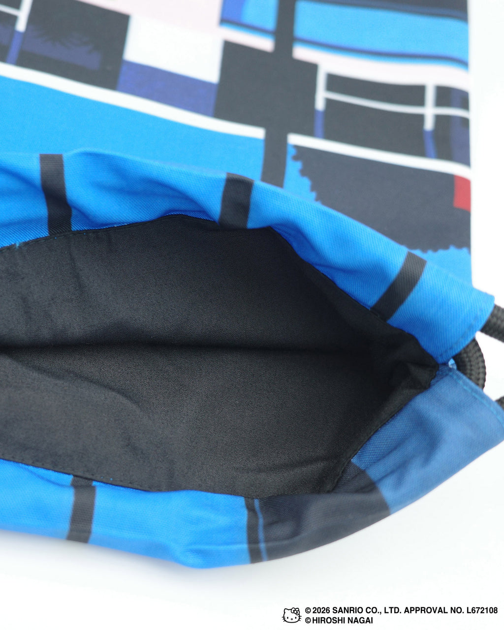 【8/1(土)18:00発売】HIROSHI NAGAI × HELLO KITTY  DRAWSTRING BAG  KTHN-DB Untitled_4