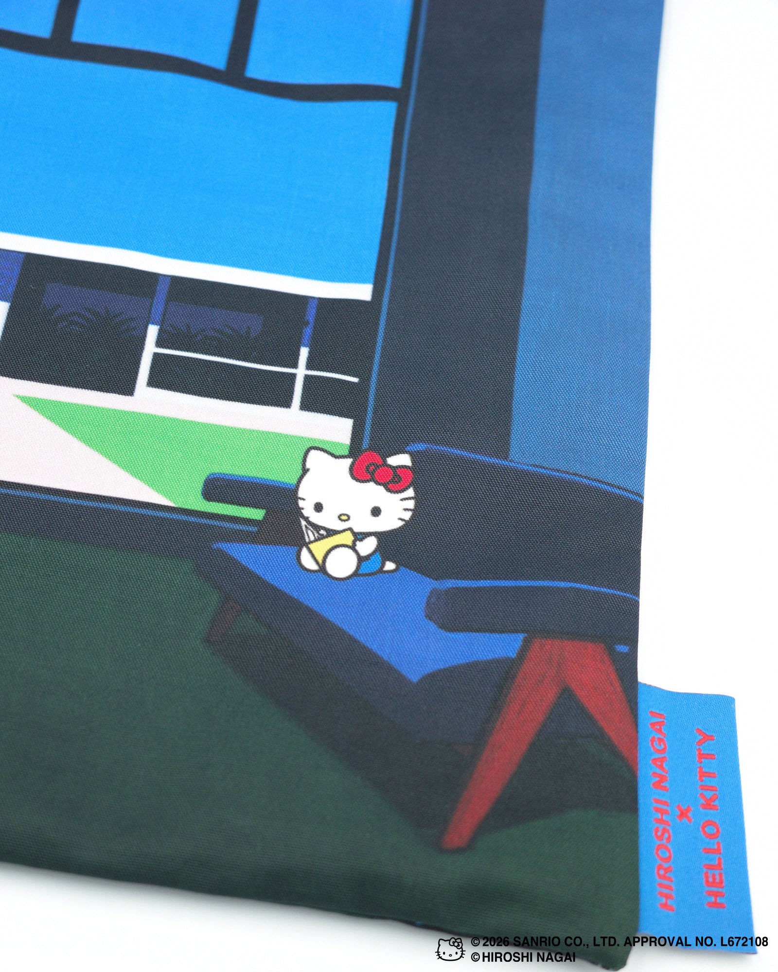 【8/1(土)18:00発売】HIROSHI NAGAI × HELLO KITTY  DRAWSTRING BAG  KTHN-DB Untitled_4