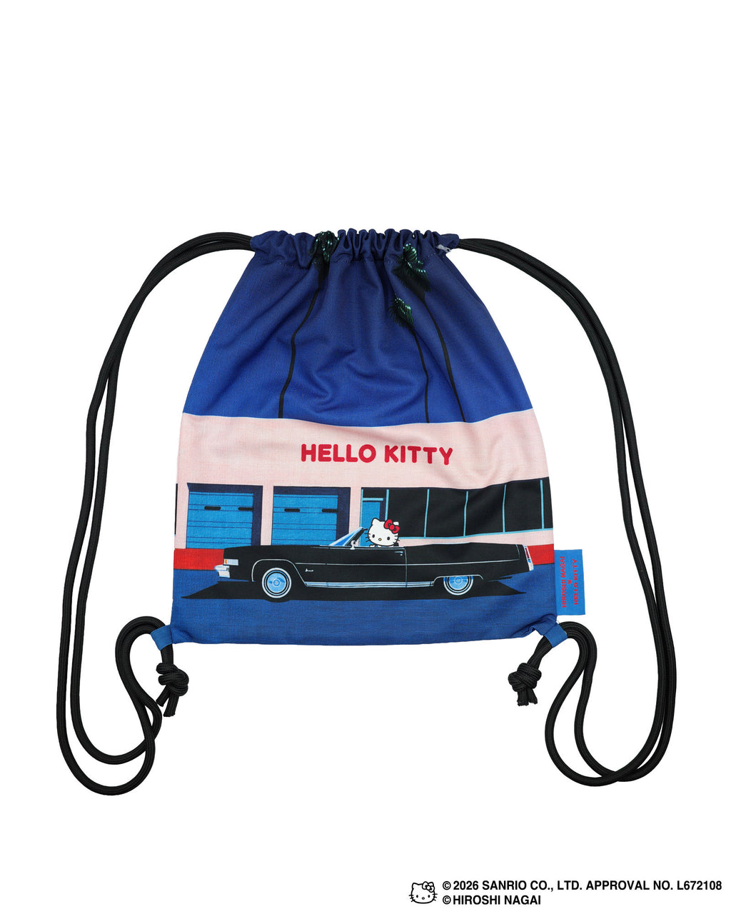 【8/1(土)18:00発売】HIROSHI NAGAI × HELLO KITTY  KNAPSACK  KTHN-KS Untitled_1