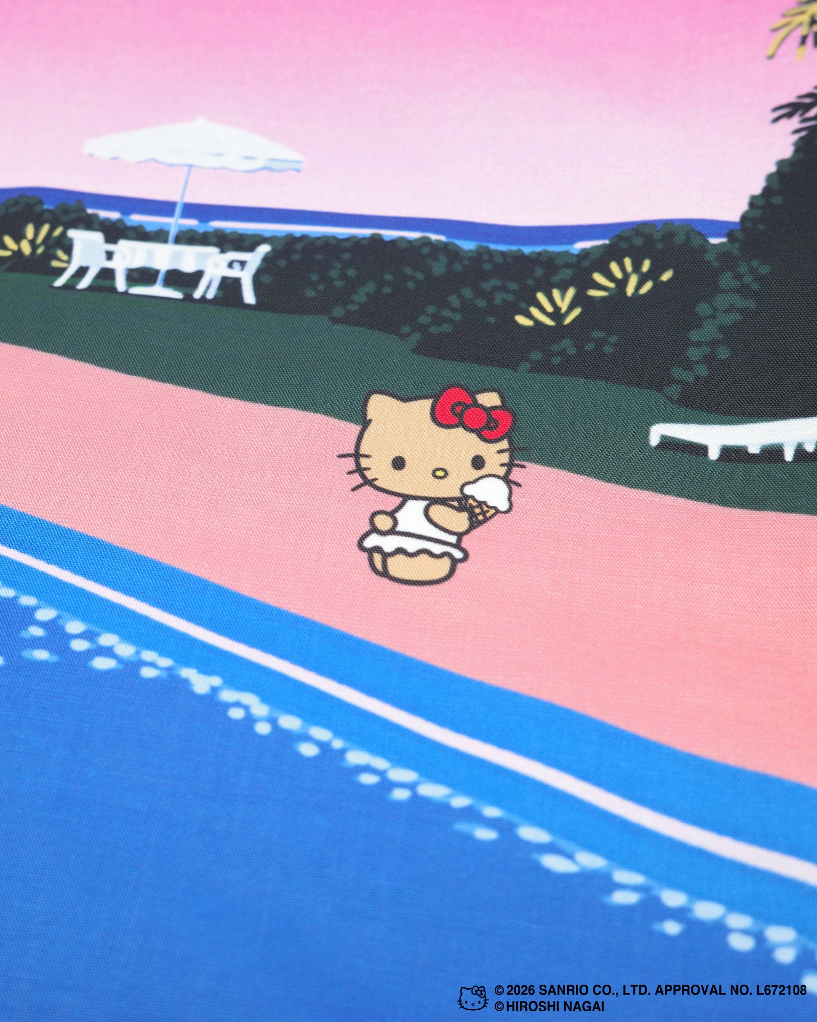 【8/1(土)18:00発売】HIROSHI NAGAI × HELLO KITTY  KNAPSACK  KTHN-KS Untitled_5