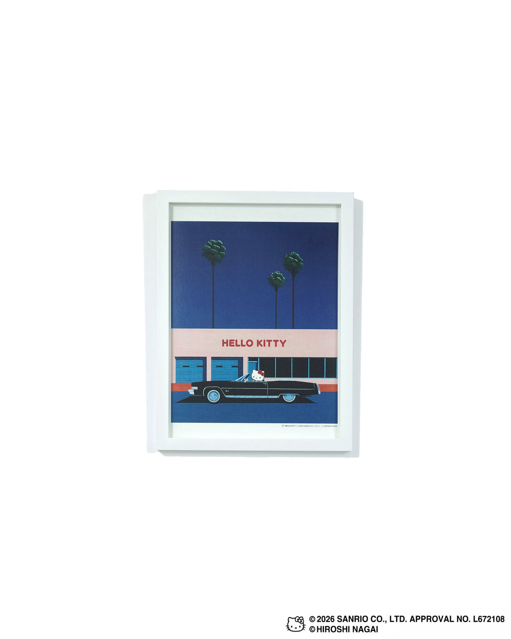 【8/1(土)18:00発売】HIROSHI NAGAI × HELLO KITTY  POSTER  KTHN-PT Untitled_1