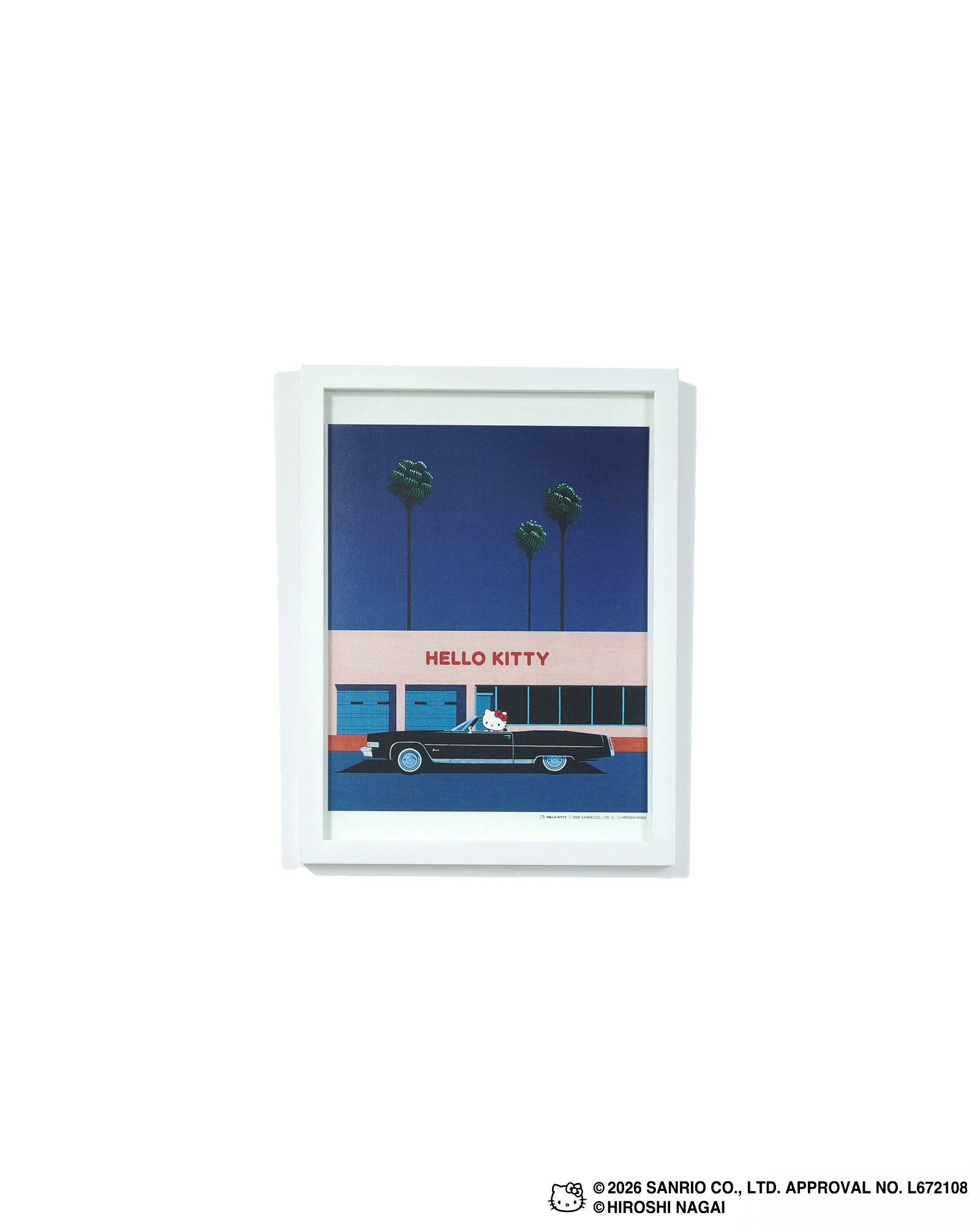 【8/1(土)18:00発売】HIROSHI NAGAI × HELLO KITTY  POSTER  KTHN-PT Untitled_1