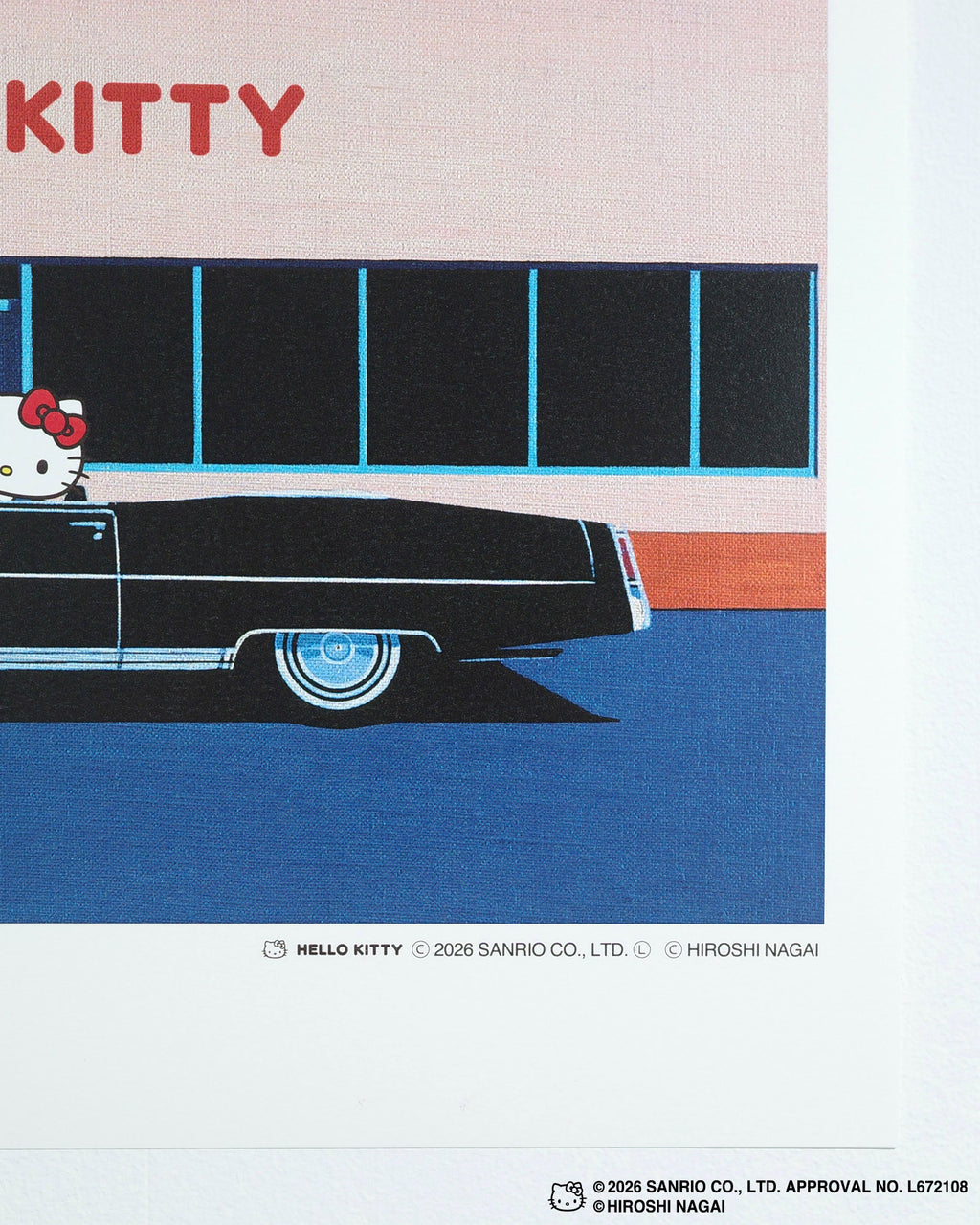 【8/1(土)18:00発売】HIROSHI NAGAI × HELLO KITTY  POSTER  KTHN-PT Untitled_1