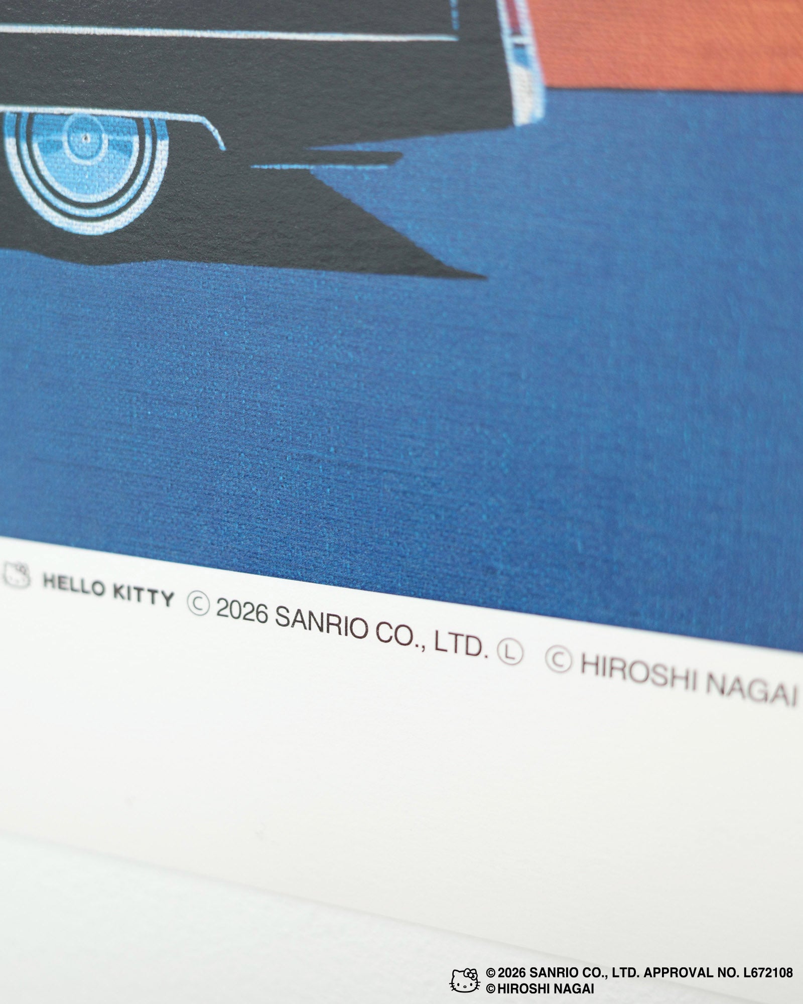 【8/1(土)18:00発売】HIROSHI NAGAI × HELLO KITTY  POSTER  KTHN-PT Untitled_1