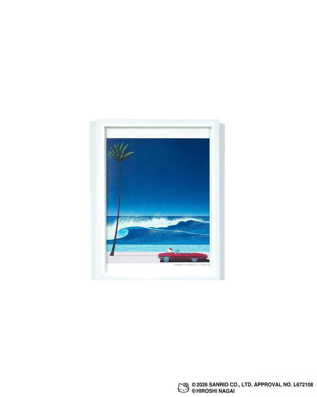 【8/1(土)18:00発売】HIROSHI NAGAI × HELLO KITTY  POSTER  KTHN-PT Untitled_2