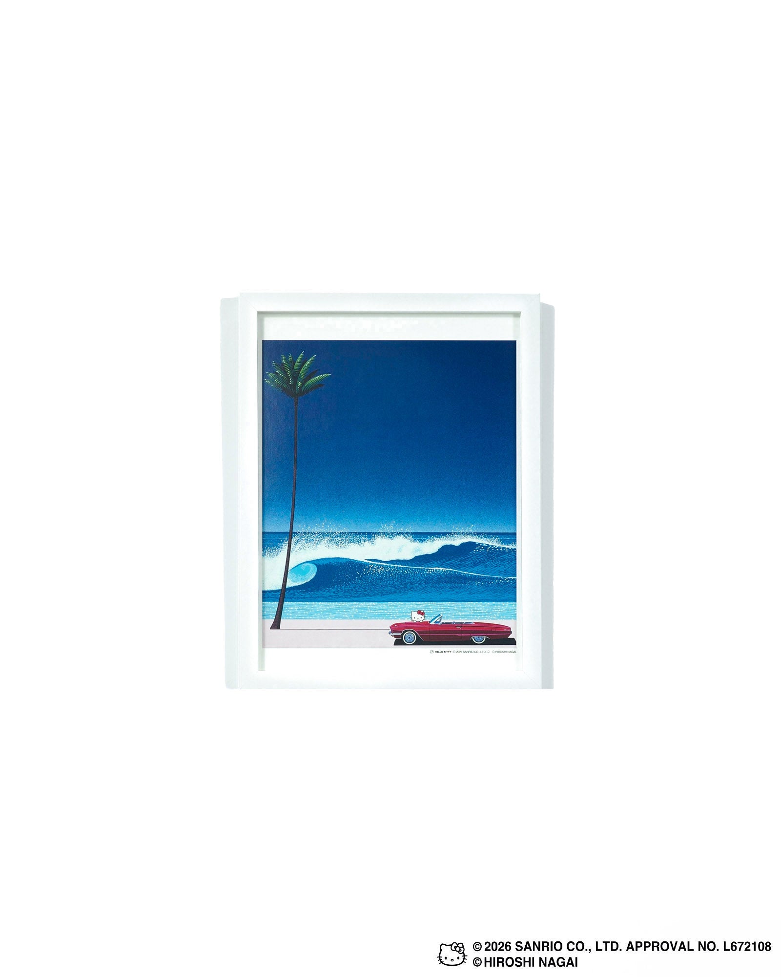 【8/1(土)18:00発売】HIROSHI NAGAI × HELLO KITTY  POSTER  KTHN-PT Untitled_2