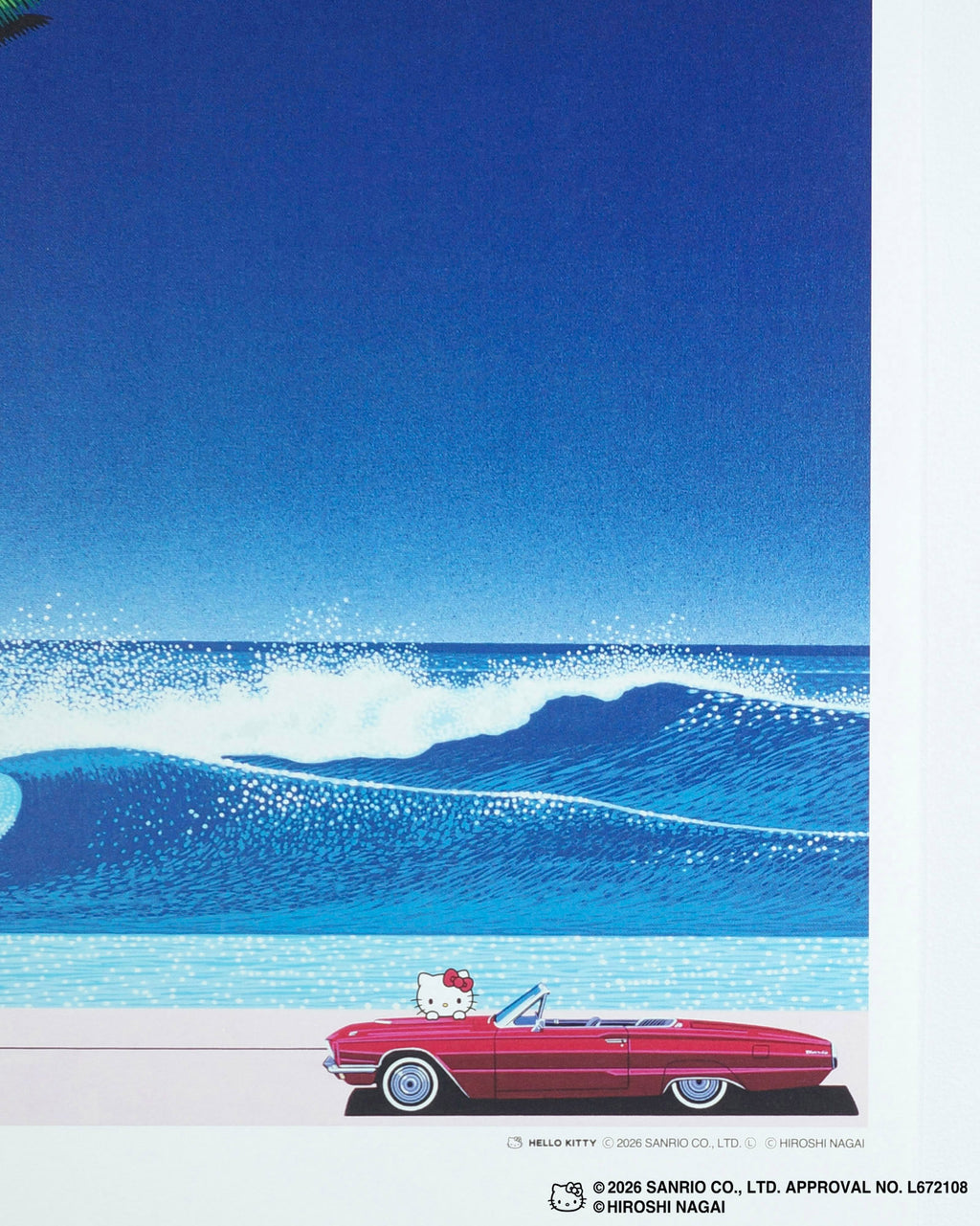【8/1(土)18:00発売】HIROSHI NAGAI × HELLO KITTY  POSTER  KTHN-PT Untitled_2
