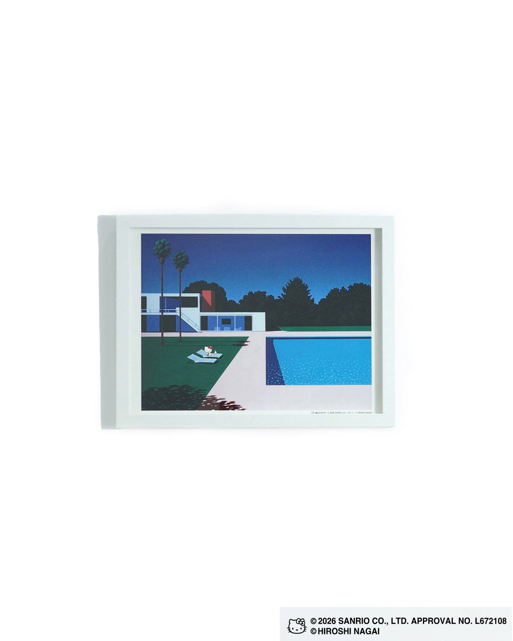 【8/1(土)18:00発売】HIROSHI NAGAI × HELLO KITTY  POSTER  KTHN-PT Untitled_3