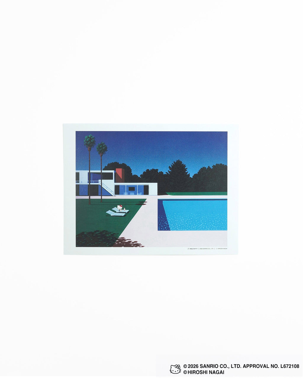 【8/1(土)18:00発売】HIROSHI NAGAI × HELLO KITTY  POSTER  KTHN-PT Untitled_3