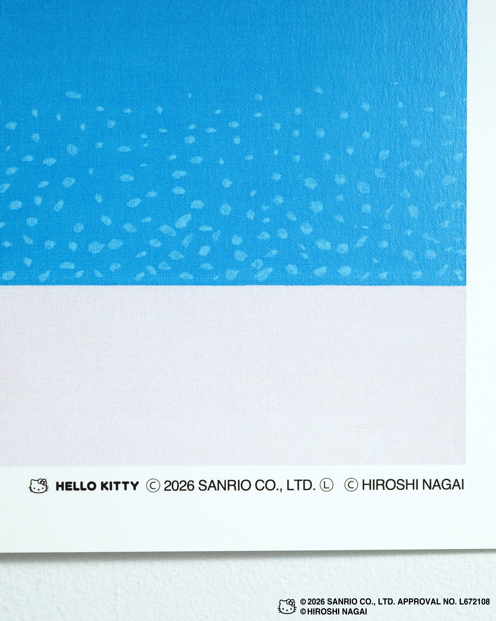 【8/1(土)18:00発売】HIROSHI NAGAI × HELLO KITTY  POSTER  KTHN-PT Untitled_3
