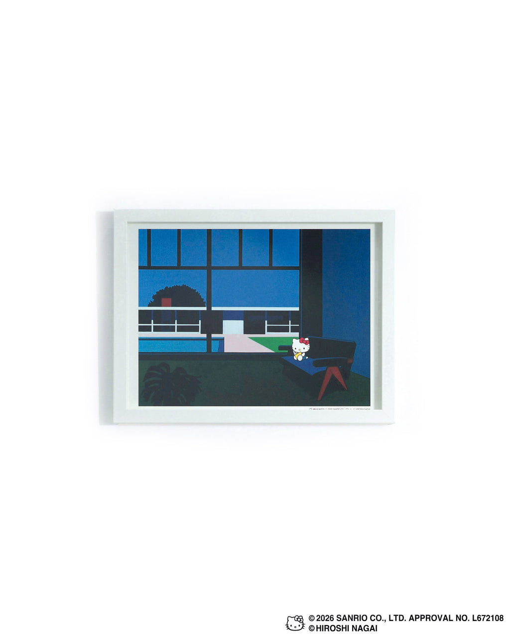 【8/1(土)18:00発売】HIROSHI NAGAI × HELLO KITTY  POSTER  KTHN-PT Untitled_4