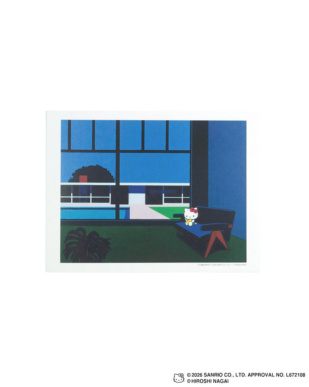 【8/1(土)18:00発売】HIROSHI NAGAI × HELLO KITTY  POSTER  KTHN-PT Untitled_4