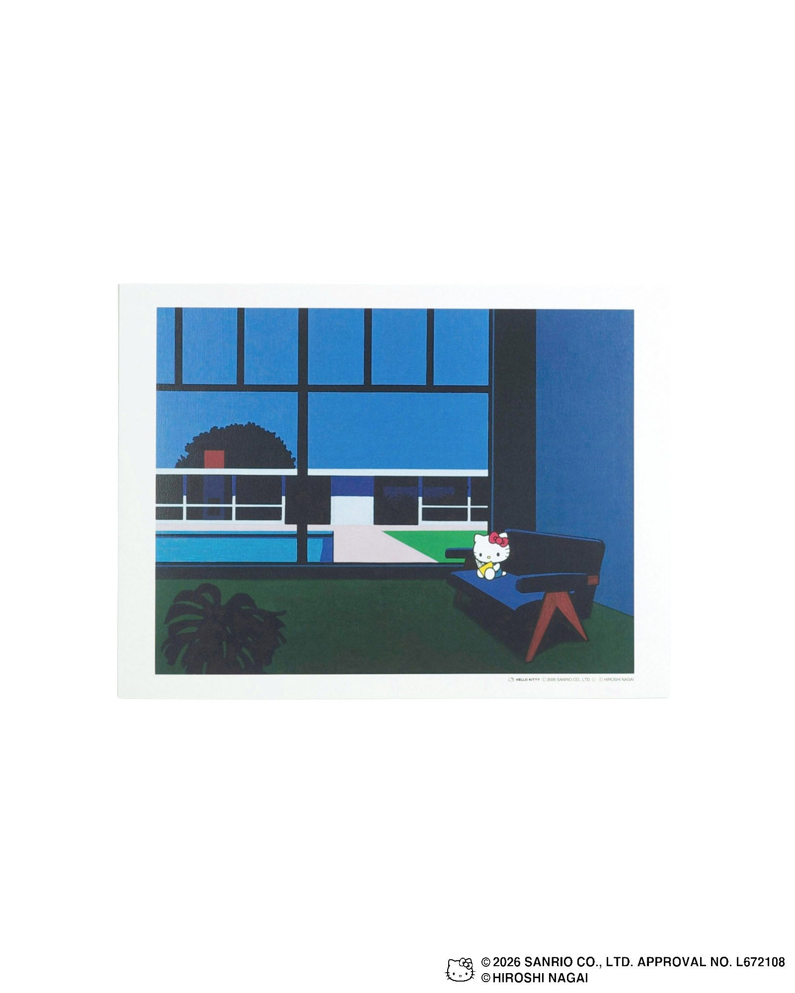 【8/1(土)18:00発売】HIROSHI NAGAI × HELLO KITTY  POSTER  KTHN-PT Untitled_4
