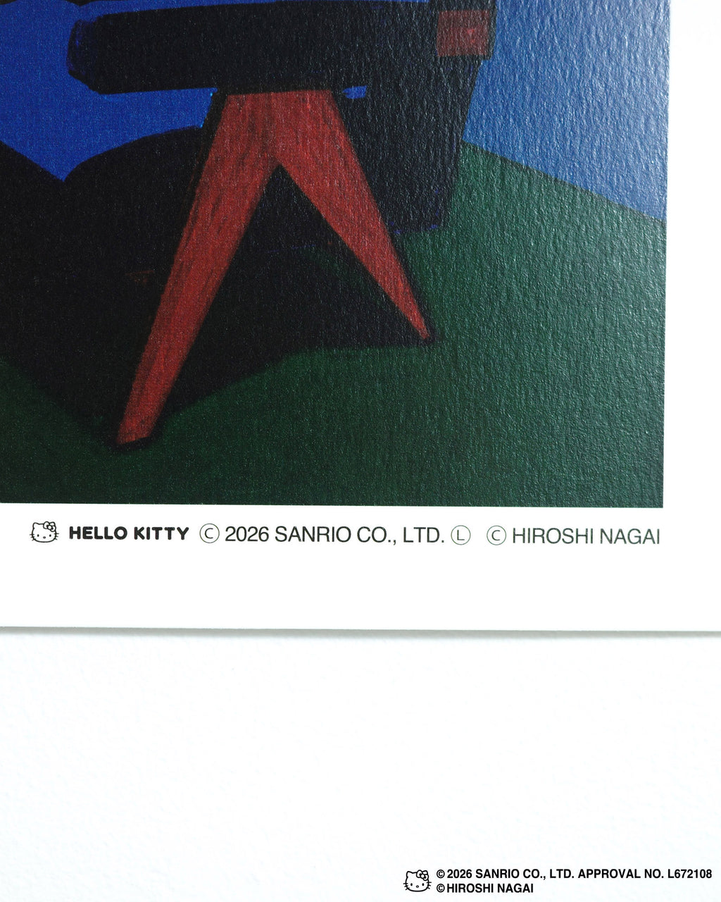 【8/1(土)18:00発売】HIROSHI NAGAI × HELLO KITTY  POSTER  KTHN-PT Untitled_4
