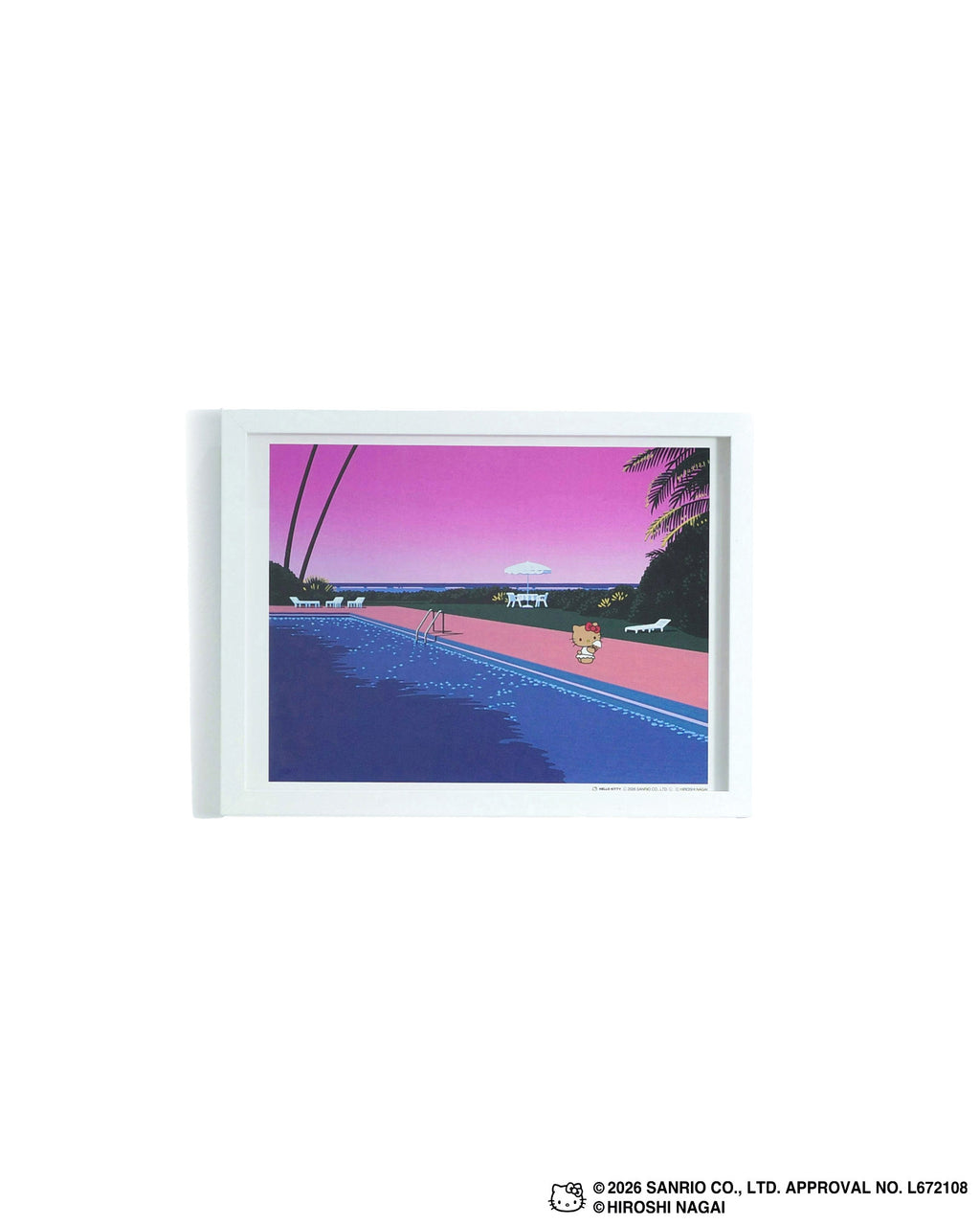【8/1(土)18:00発売】HIROSHI NAGAI × HELLO KITTY  POSTER  KTHN-PT Untitled_5
