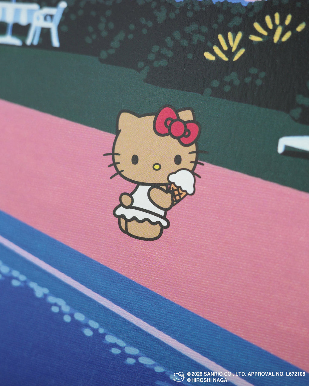 【8/1(土)18:00発売】HIROSHI NAGAI × HELLO KITTY  POSTER  KTHN-PT Untitled_5