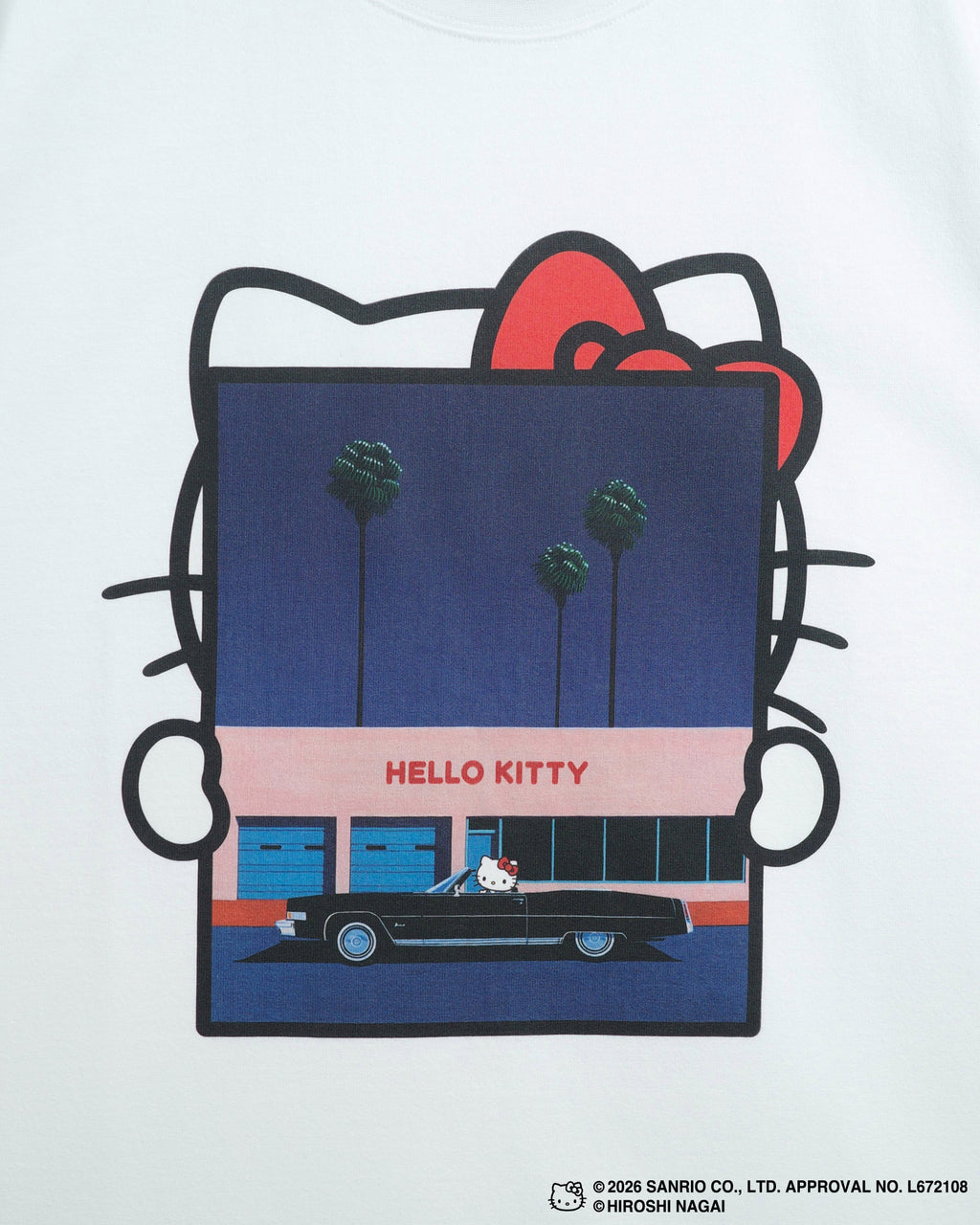 【8/1(土)18:00発売】HIROSHI NAGAI × HELLO KITTY  S/S TEE KTHN-ST Untitled_1