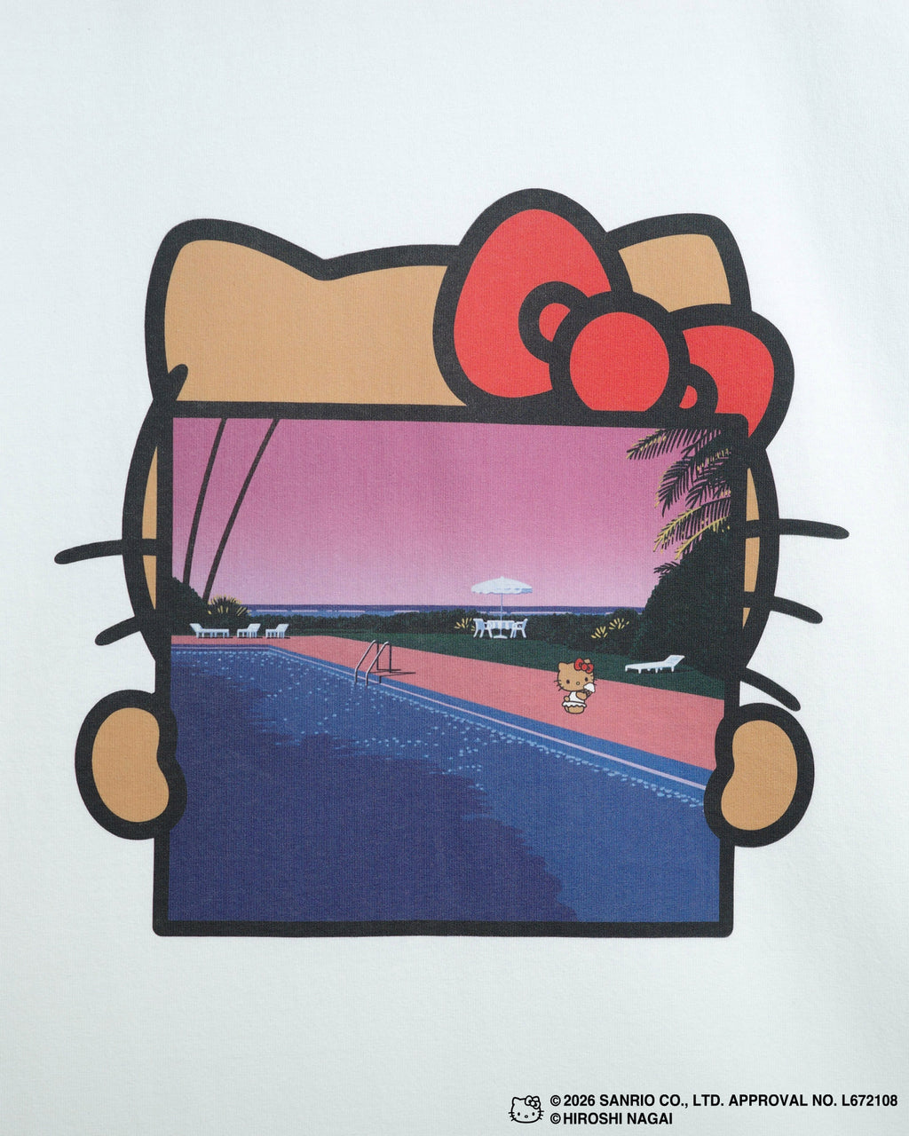 【8/1(土)18:00発売】HIROSHI NAGAI × HELLO KITTY  S/S TEE KTHN-ST Untitled_5