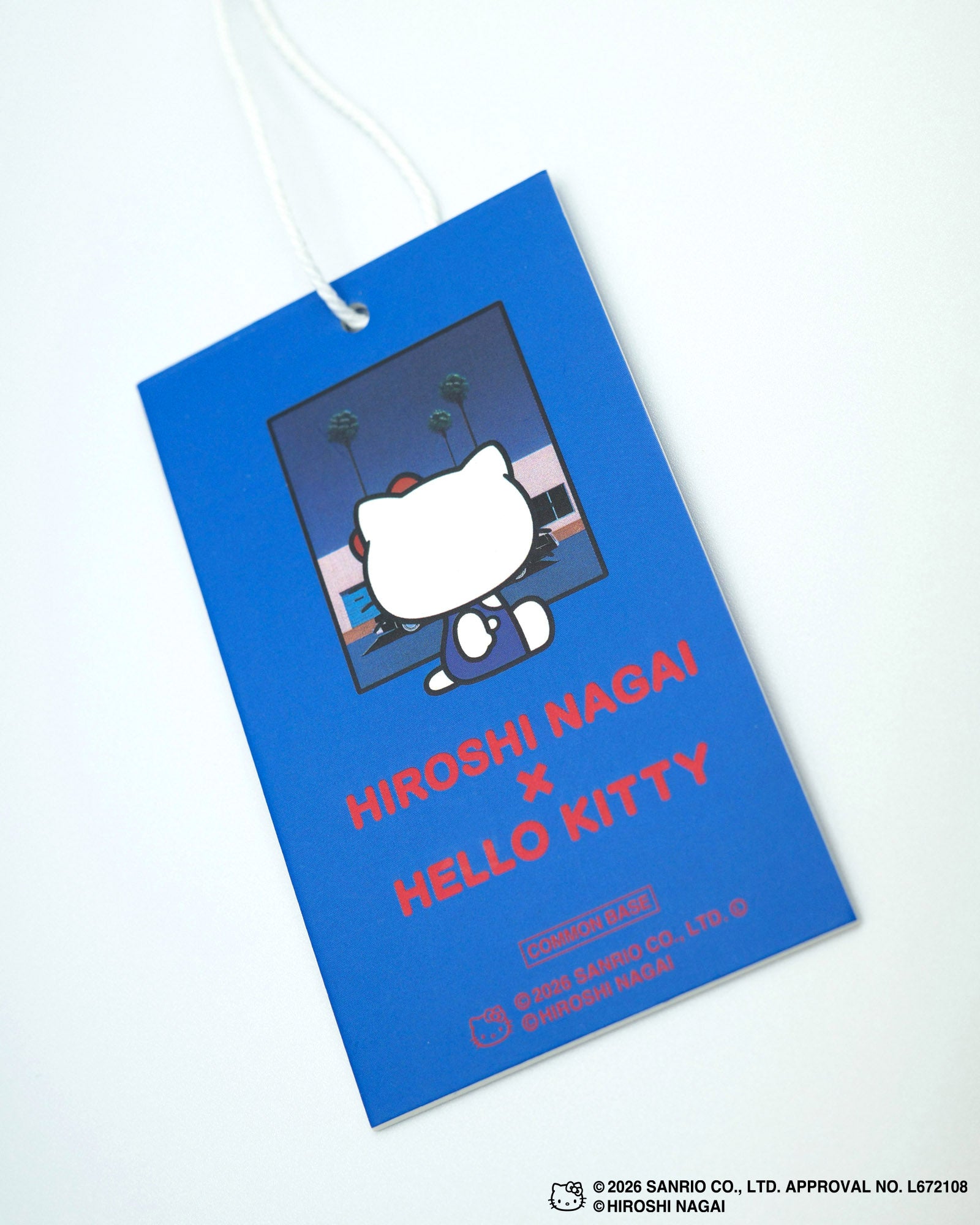 【8/1(土)18:00発売】HIROSHI NAGAI × HELLO KITTY  DRAWSTRING BAG  KTHN-DB Untitled_3