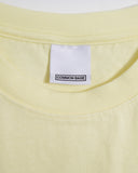 COMMON BASE S/S TEE CB-B01 LIGHT YELLOW