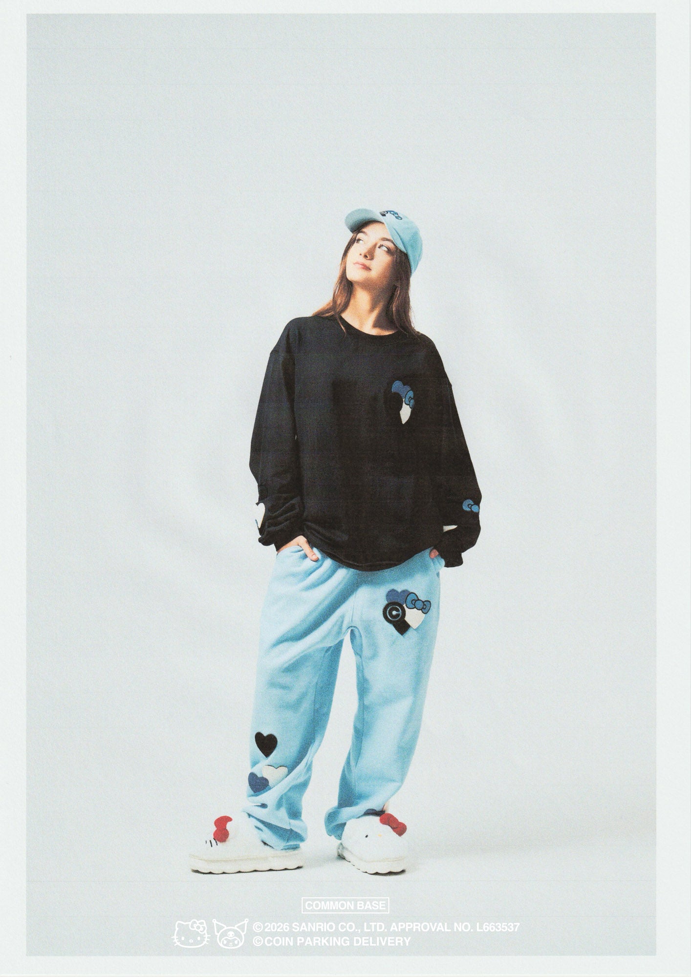 COIN PARKING DELIVERY × SANRIO CHARACTERS PATCHWORK L/S TEE CPDSC