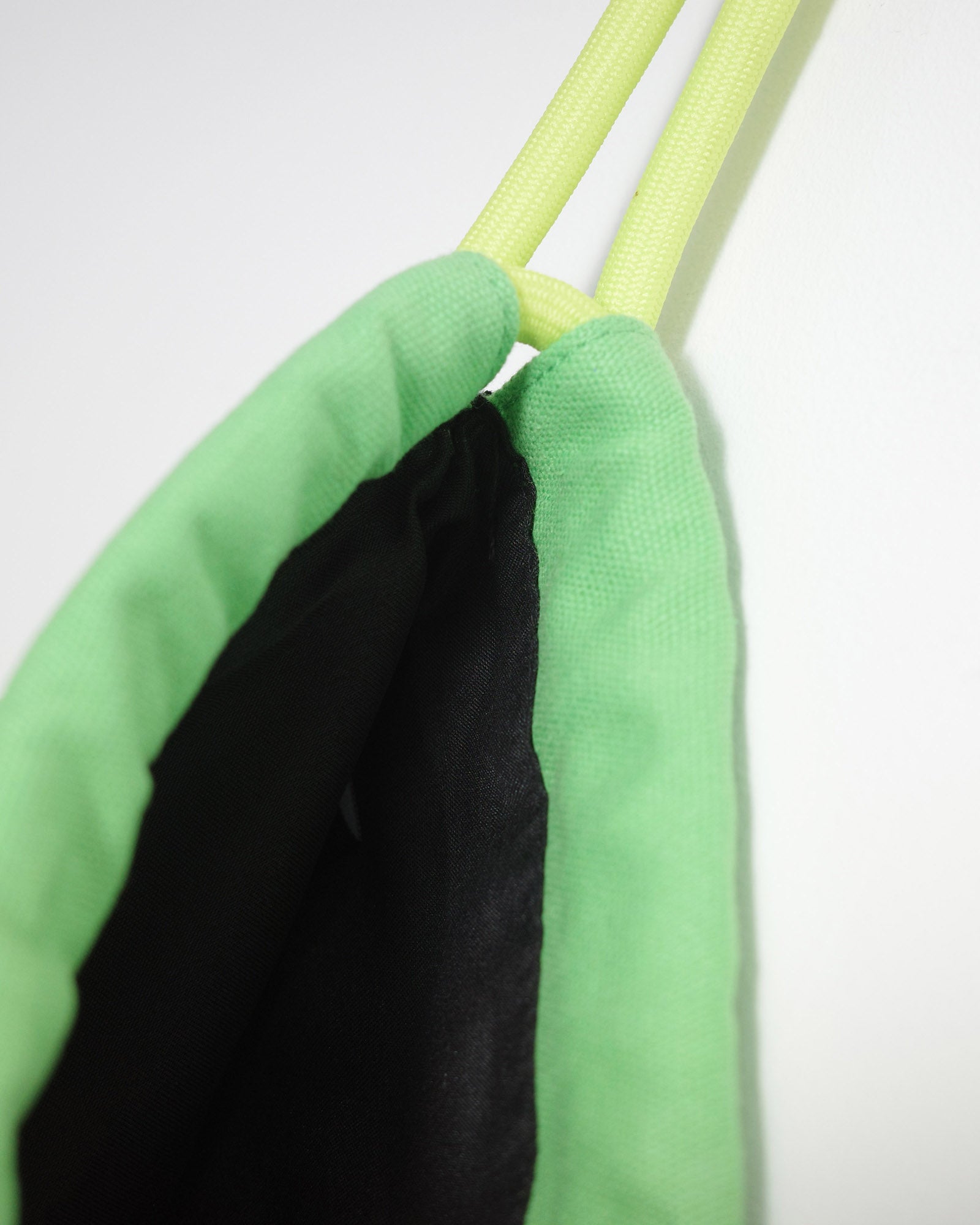 NISHIMOTO IS THE MOUTH BIG DRAWSTRING BAG NIM-G27 GREEN