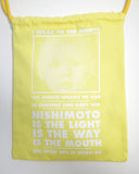 [Expected delivery around the end of January 2025] NISHIMOTO IS THE MOUTH BIG DRAWSTRING BAG NIM-G27 BLACK