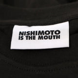 [Scheduled for delivery in mid-July] NISHIMOTO IS THE MOUTH HOTLINE S/S TEE NIMW-011 BLACK