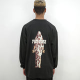 [Reserved product/Delivery in late August to early September] NISHIMOTO IS THE MOUTH BELIEVER FC L/S TEE NIM-B02 BLACK