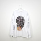 NISHIMOTO IS THE MOUTH  BELIEVER FC L/S TEE NIM-B02 WHITE